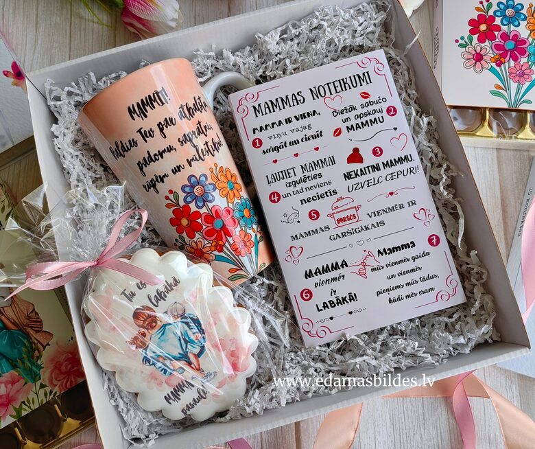 Dāvanu komplekts "Mammas noteikumi"