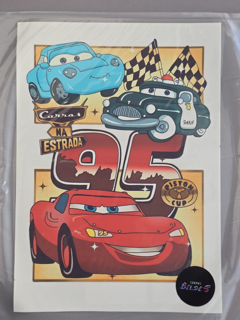 "Vāģi", cukura papīrs ar apdruku 