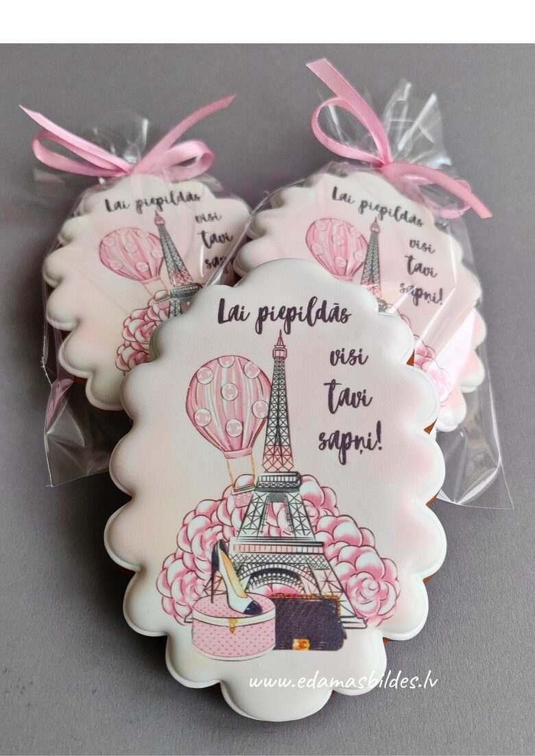 Mājas ingvera cepums "Lai piepildās visi tavi sapņi!"