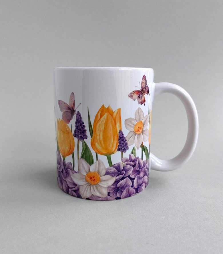 Keramikas krūze "Pavasaris"