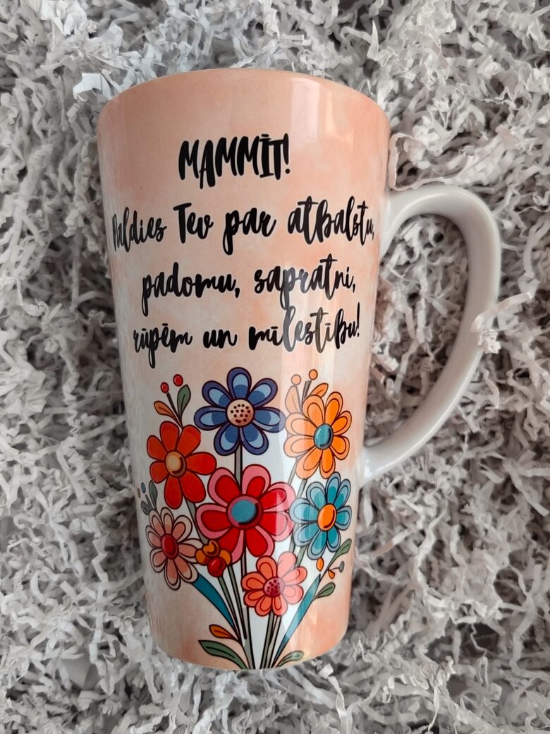 Latte krūze "Vislabākā MAMMA pasaulē!"