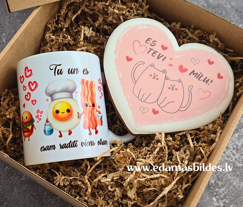 Dāvanu komplekts "Es Tevi mīlu!"
