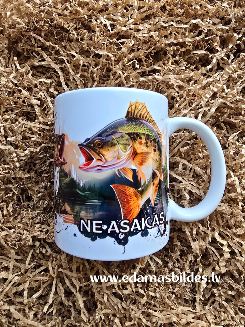 Keramikas krūze "Ne asakas!"