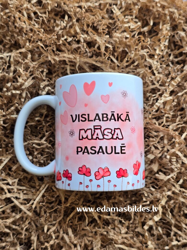 Keramikas  krūze " Vislabākā māsa pasaulē "
