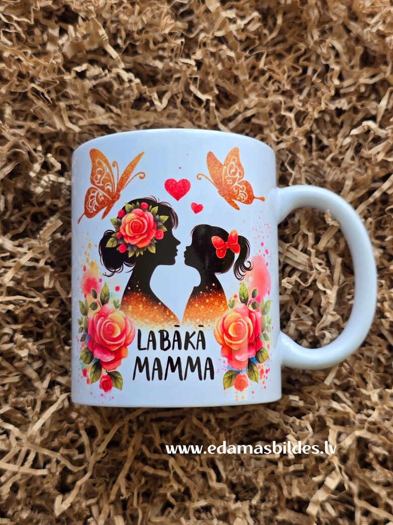 Keramikas krūze "Labākā mamma"