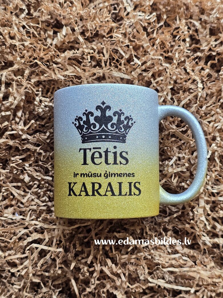 Keramikas krūze "Tētis KARALIS"