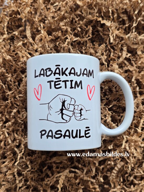 Keramikas krūze "Labākajam tētim"