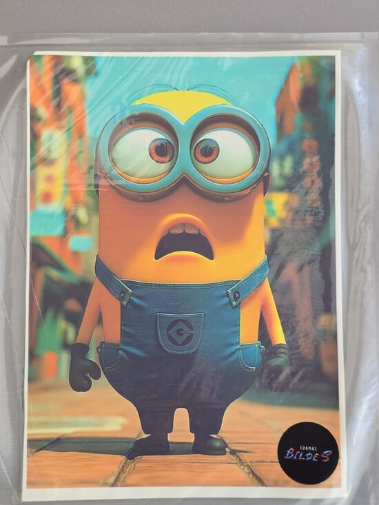 "Minjons", cukura papīrs ar apdruku 