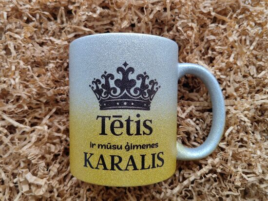 Keramikas krūze "Tētis KARALIS"