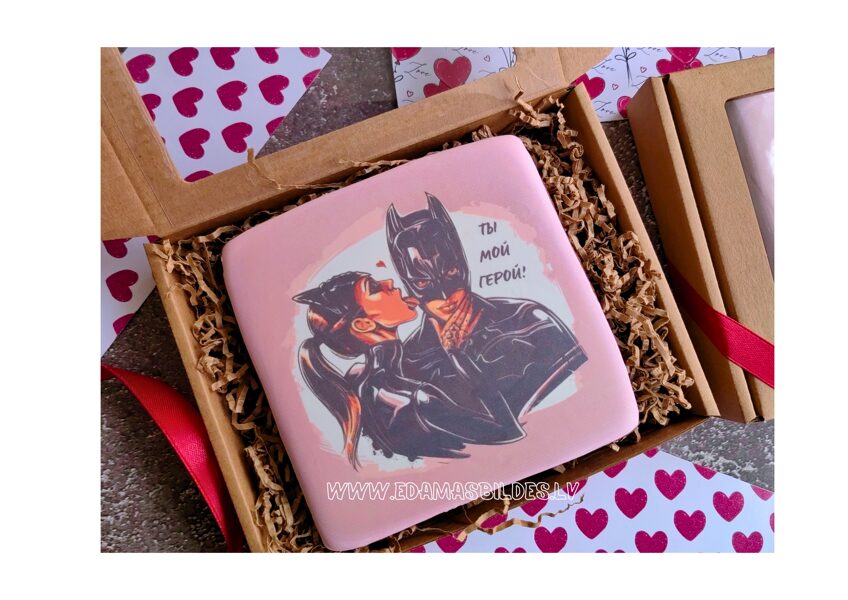 Mājas ingvera cepums "Ты мой герой"